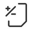 Auto depreciation calculation line